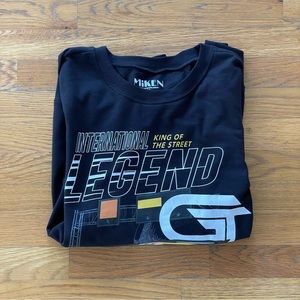 “international legend” black crew sweatshirt